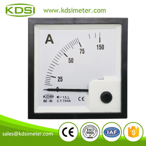Taiwan technology BE-80 AC75/5A analog panel meter