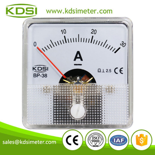 Classical BP-38 DC30A dc panel analog amp meter 
