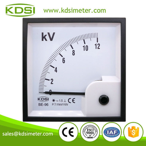Portable Precise BE-96 AC12kV 11kV/110V Rectifier Analog AC Kilo Volt Panel Meter 
