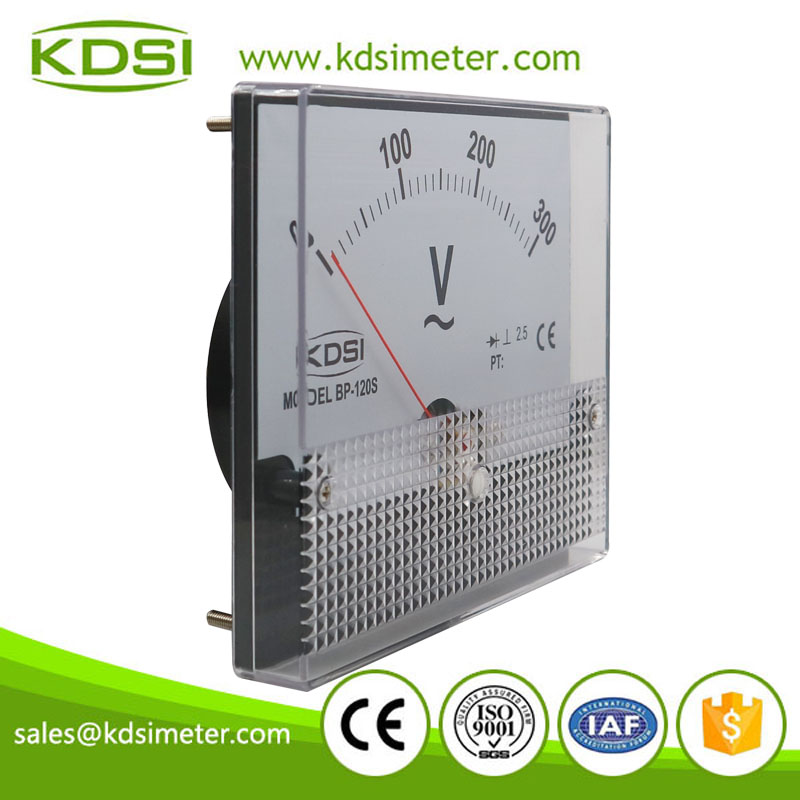 CE certificate BP-120S AC300V rectifier analog ac panel voltmeter