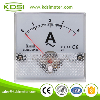 High quality professional BP-80 AC3A 2 times overload ac analog panel mount ammeter