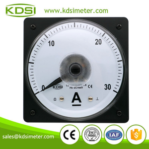 Factory Direct Sales LS-110 DC75mV 30A Wide Angle DC Analog Panel Ammeter