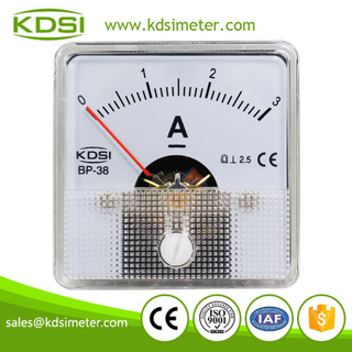China Supplier BP-38 DC3A panel analog dc ammeter