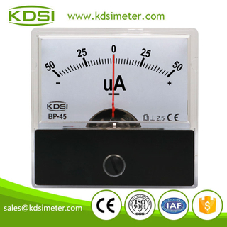 KDSI Electronic Apparatus BP-45 DC+-50uA Analog Microampere Panel Meter