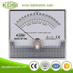 High Quality BP-120S DC50mV 1600A Analog DC Amp Current Panel Meter