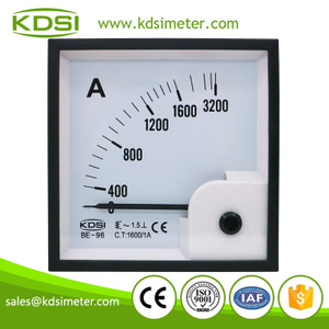 New Hot Sale Smart BE-96 AC1600/1A ac analog panel mount ammeter