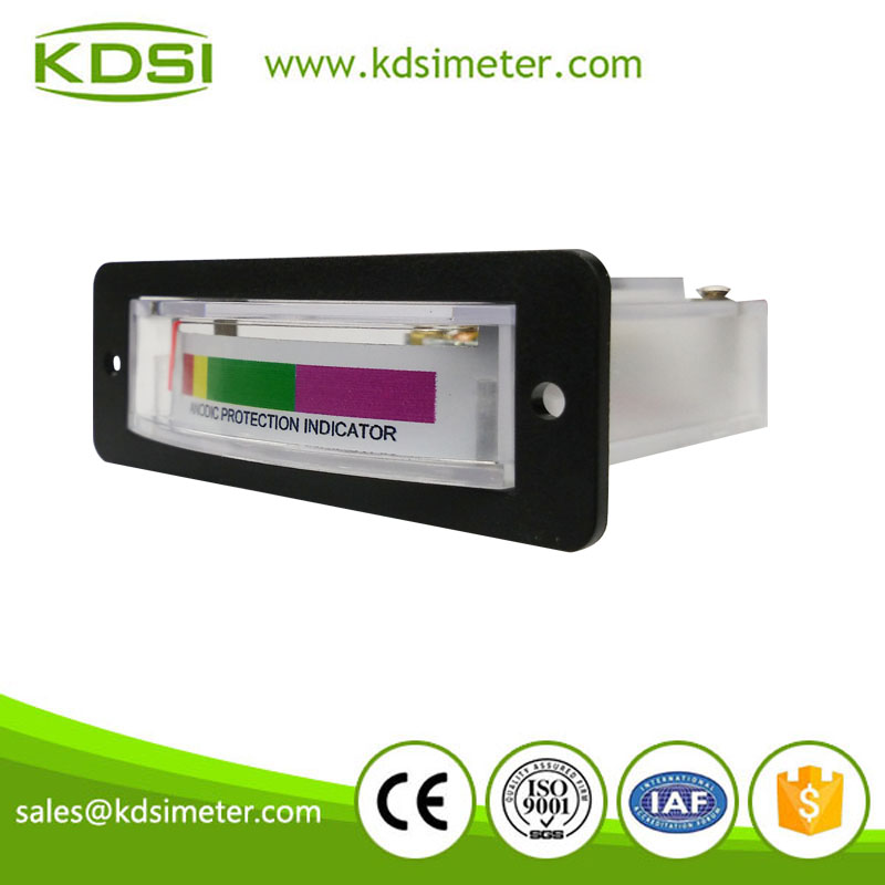 Thin edgewise meter BP-15 DC10V anodic protection indicator