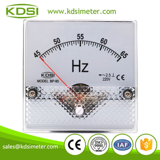 Industrial universal BP-80 45-65Hz 220V panel analog voltage electrical frequency meter