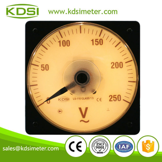 Easy installation Marine meter LS-110AC250V backlighting analog ac panel mount voltmeter