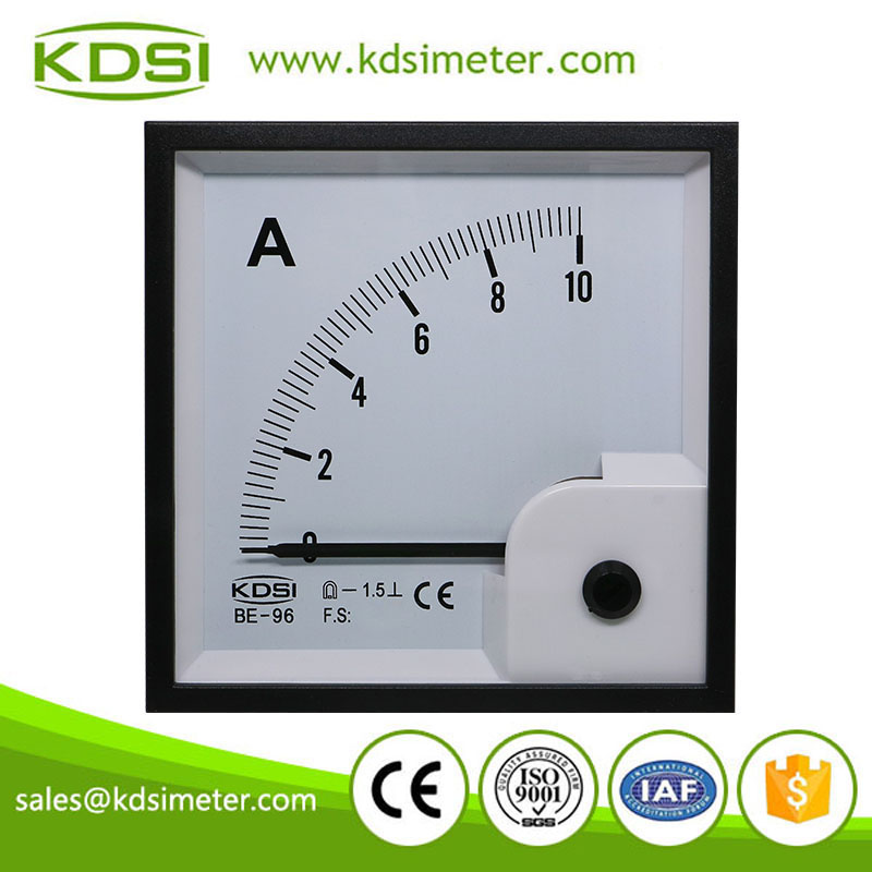BE-96 DC Ammeter DC10A panel analog ammeter