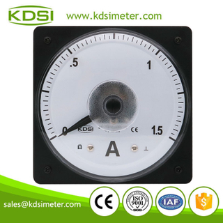 CE certificate LS-110 DC1.5A wide angle dc panel analog ampere indicator