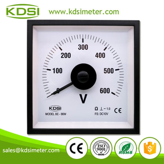 KDSI Electronic Apparatus BE-96W DC10V 600V Wide Angle Analog DC Panel Volt Meter