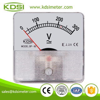 20 years Professional Manufacturer BP-60 AC300V direct analog ac panel voltmeter