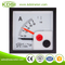 Small & high sensitivity BE-48 AC50/5A with red pointer ac analog panel ammeter