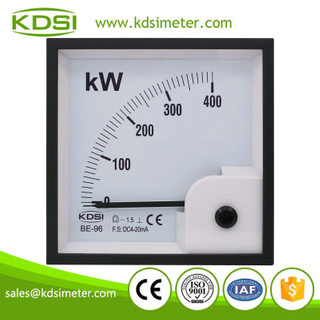 China Supplier BE-96 DC4-20mA 400kW dc analog kw panel meter