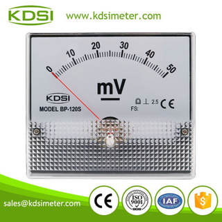 High quality BP-120S DC50mV analog dc panel mount voltmeter