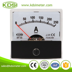 Factory direct sales BP-45 DC10V 250A analog dc panel voltmeter ammeter