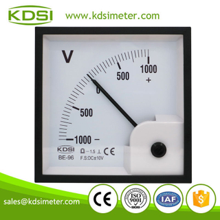 Factory Direct Sales BE-96 DC+-10V +-1000V DC Analog Panel Volt Meter
