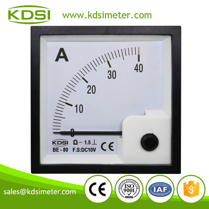 20 Years Manufacturing Experience BE-80 DC10V 40A analog dc panel ampere controller