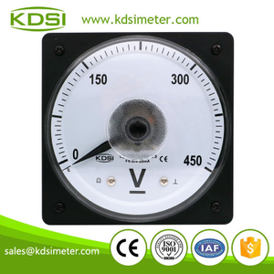 CE Approved LS-110 DC4-20mA 450V wide angle analog dc panel voltage meter