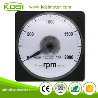 High Quality LS-110 DC10V 2000rpm Wide Angle Analog Voltage Panel Rpm Meter