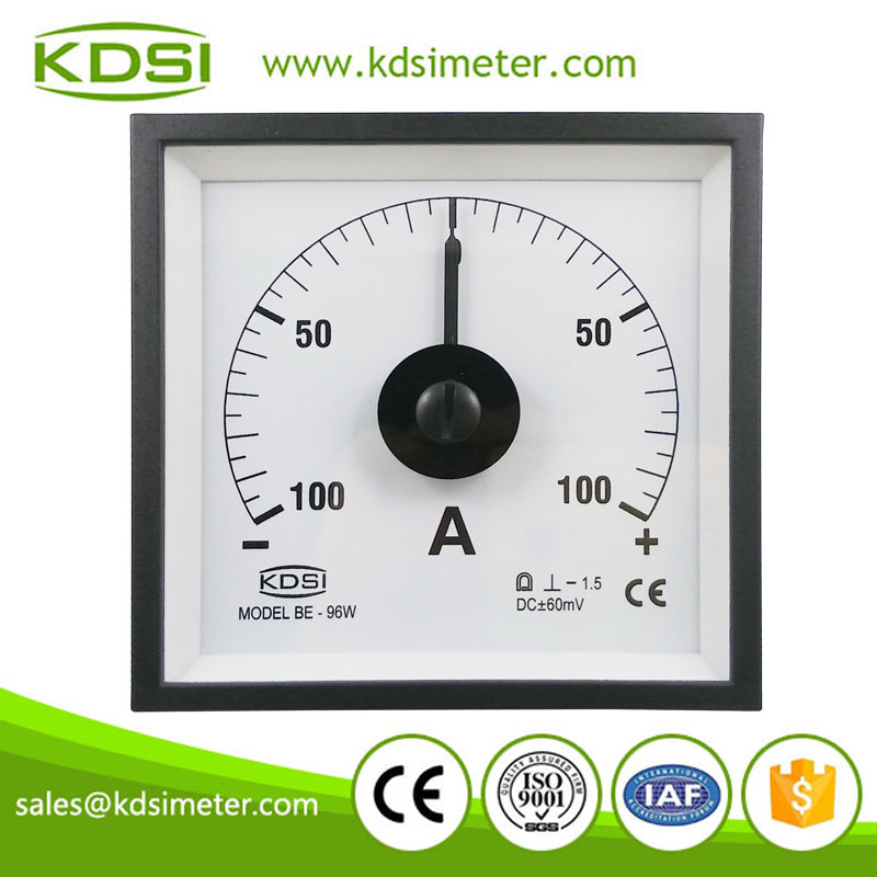High quality professional BE-96W DC+-60mV +-100A portable current meter