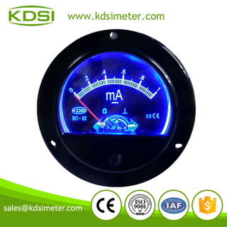 CE certificate BO-52 DC1mA with DC12V Blue backlighting meter