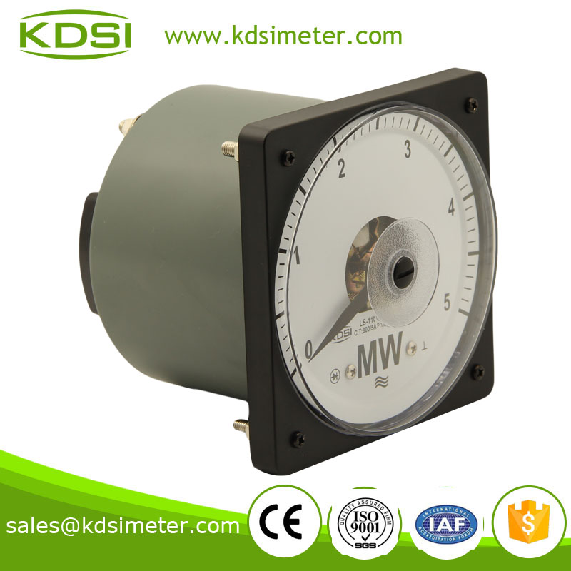 Alternator LS-110 4160 / 110V 800 / 5A 5MW volt amp watt meter