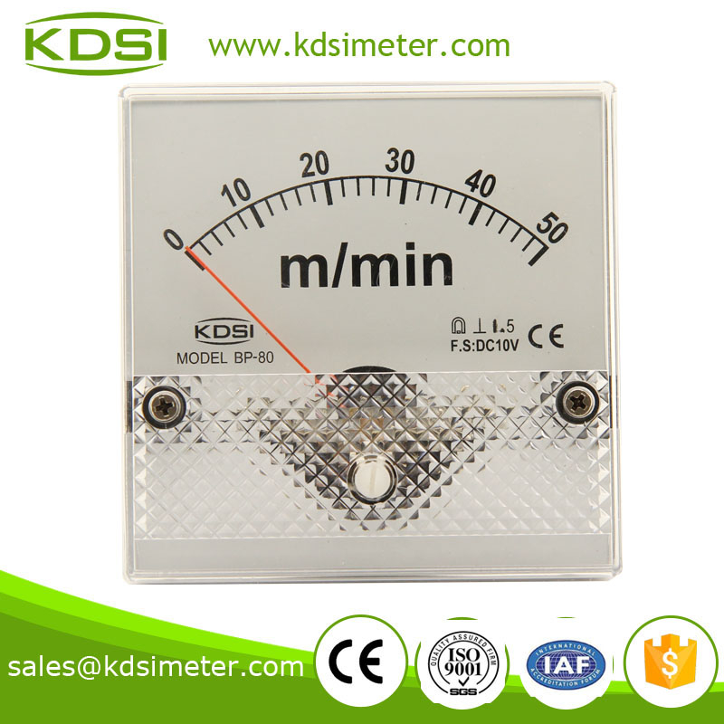 CE certificate BP-80 DC10V 50 M / MIN rpm meter