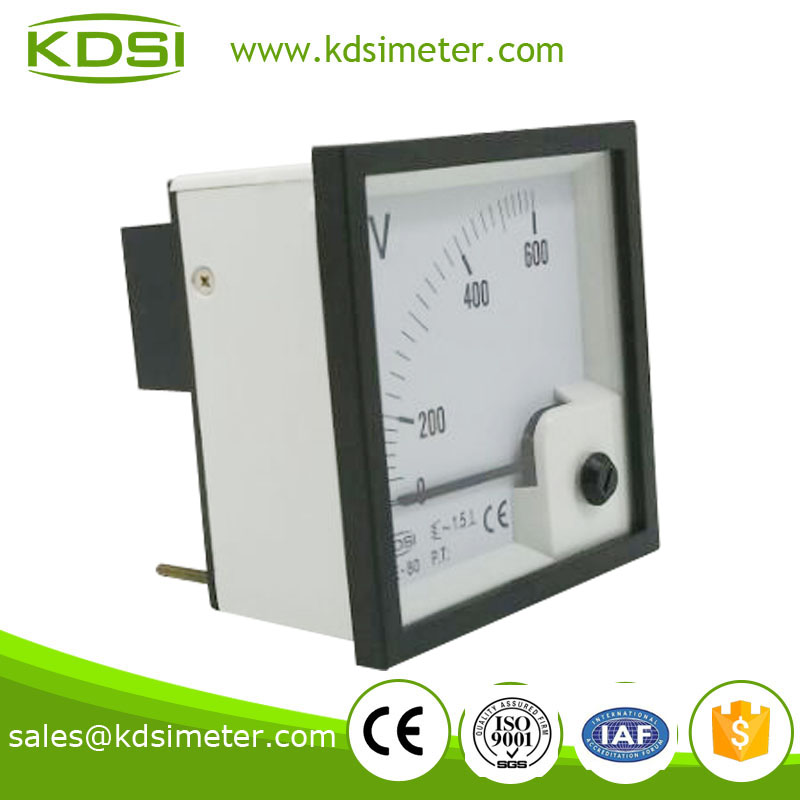 20 Year Top Manufacturer of CE,ISO passed BE-80 AC600V panel mount voltmeter