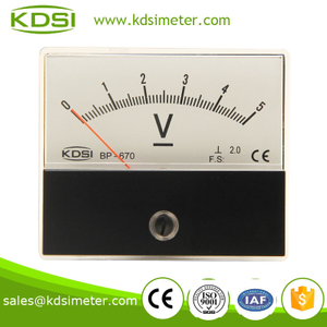 BP-670 DC Voltmeter DC5V taiwan technology panel meter