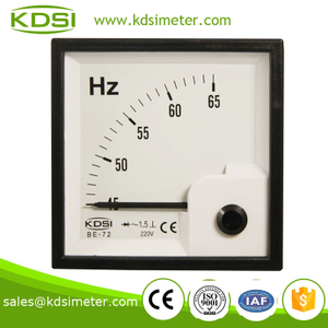 High quality BE-72 Frequency meter 220V 45-65HZ hertz indicator